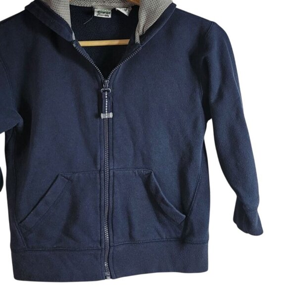 Greendog Boys Hoodie Blue Navy Size 6 Sweatshirt Full Zip Pockets Long Sleeve - Picture 4 of 7